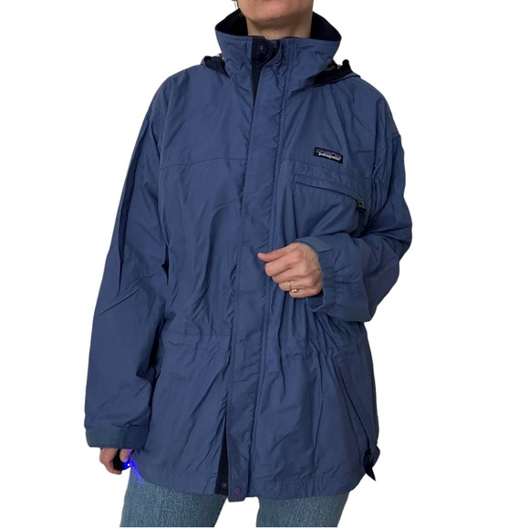 PATAGONIA TRAVEL GUIDE BILLIE JACKET WITH HOOD WATER RESISTANT WOMEN SIZE MEDIUM - Picture 1 of 16